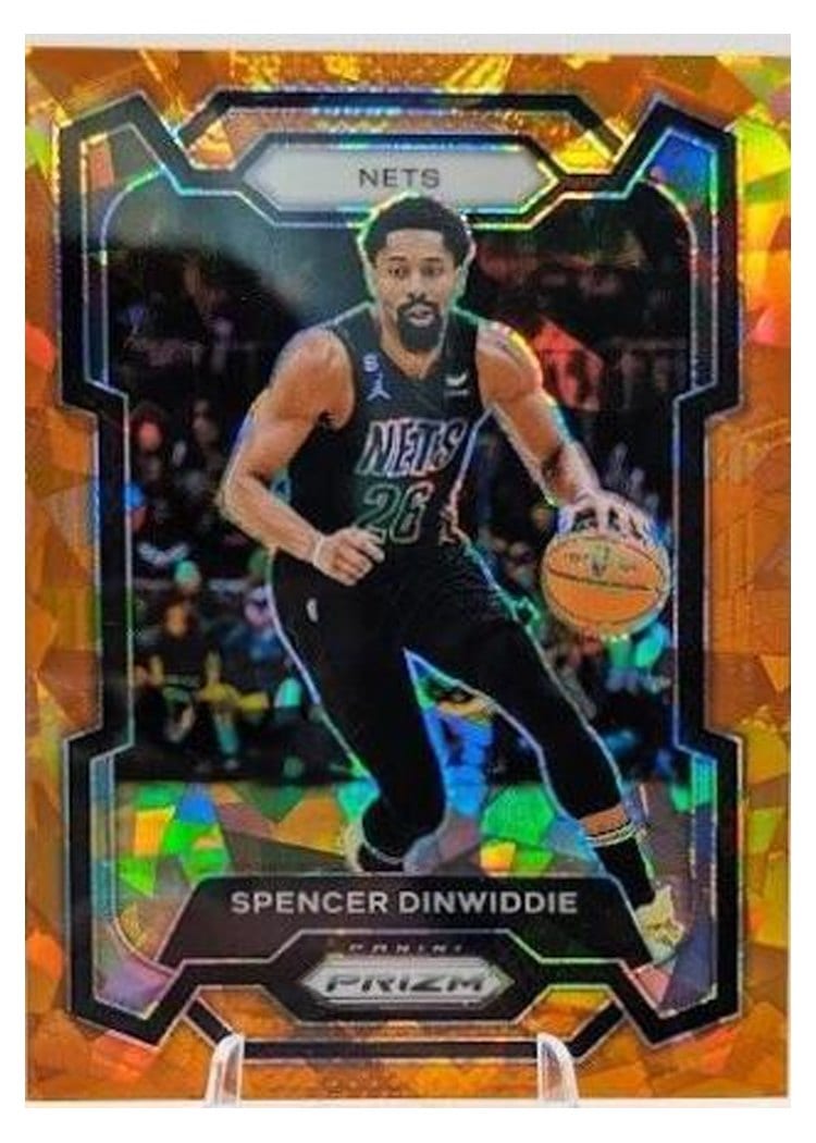 2023-24 Panini Prizm Base Set Spencer Dinwiddie #84 card