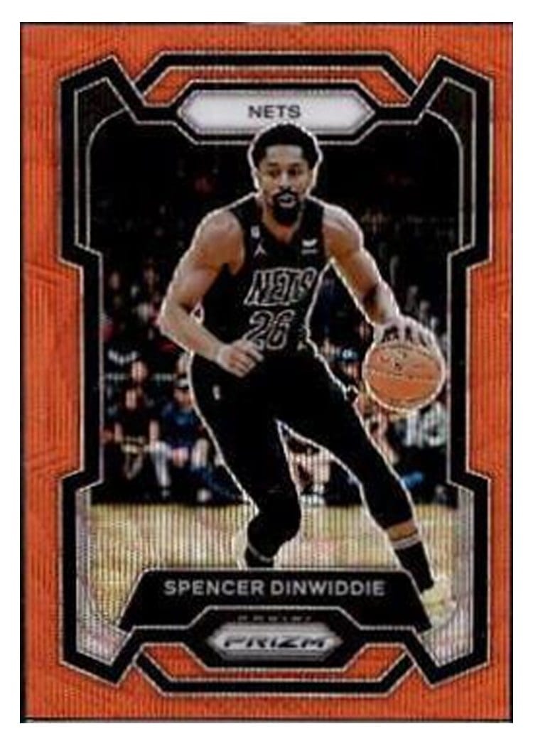 2023-24 Panini Prizm Base Set Spencer Dinwiddie #84 card