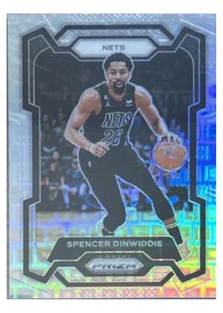2023-24 Panini Prizm Base Set Spencer Dinwiddie #84 card
