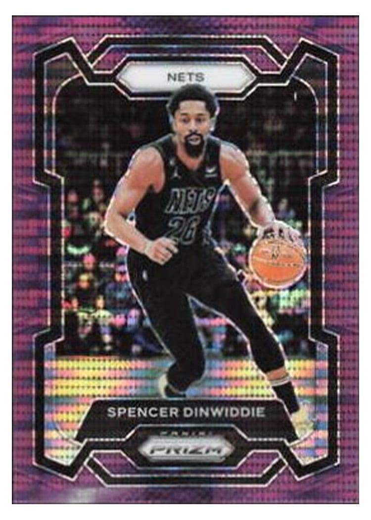 2023-24 Panini Prizm Base Set Spencer Dinwiddie #84 card