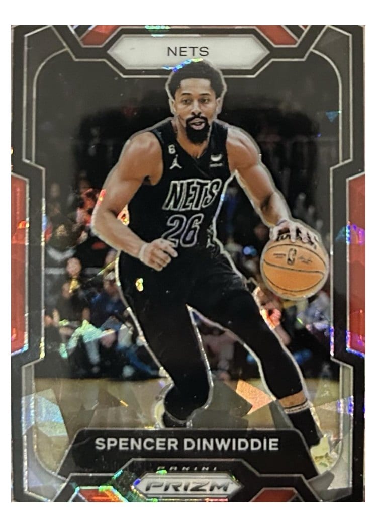 2023-24 Panini Prizm Base Set Spencer Dinwiddie #84 card