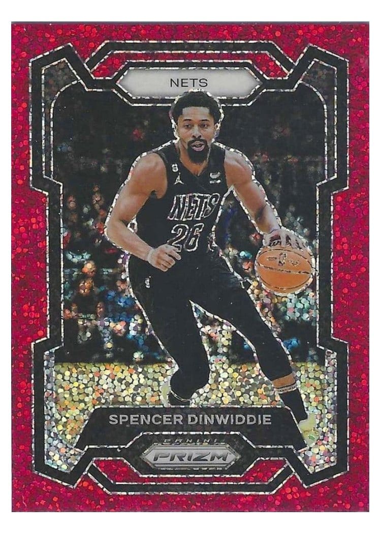 2023-24 Panini Prizm Base Set Spencer Dinwiddie #84 card