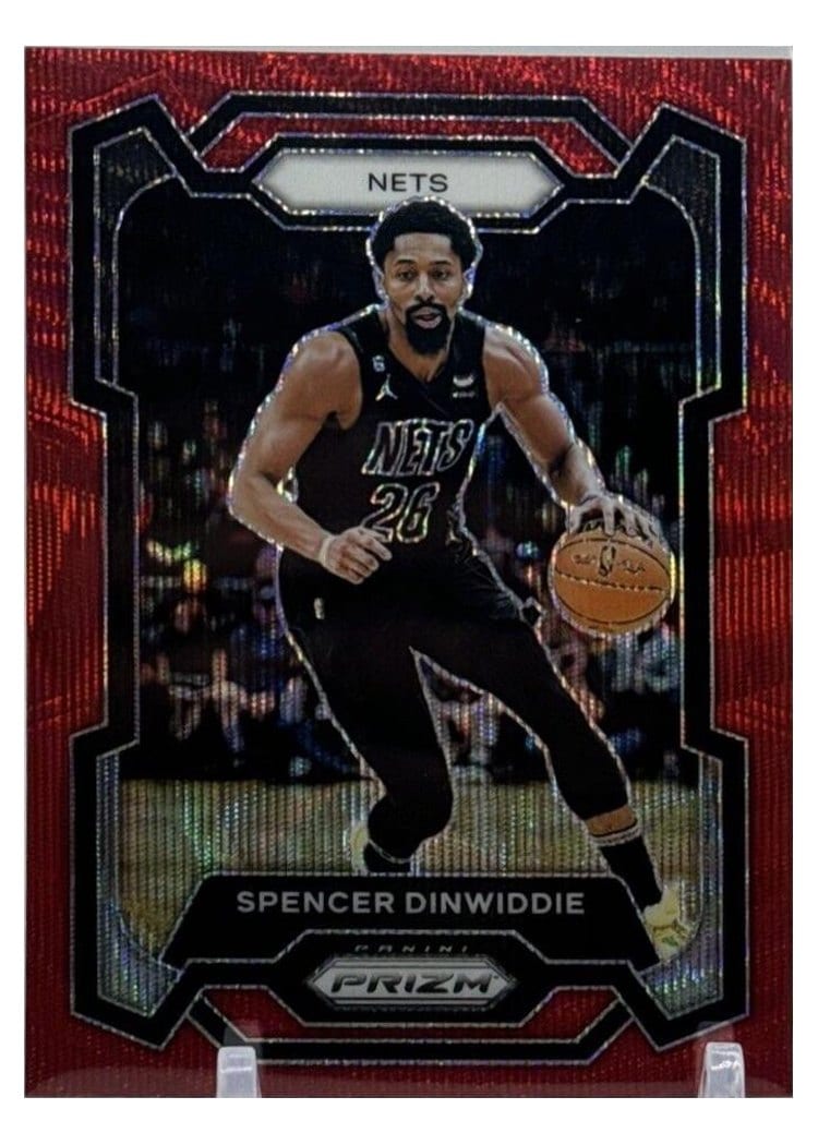 2023-24 Panini Prizm Base Set Spencer Dinwiddie #84 card