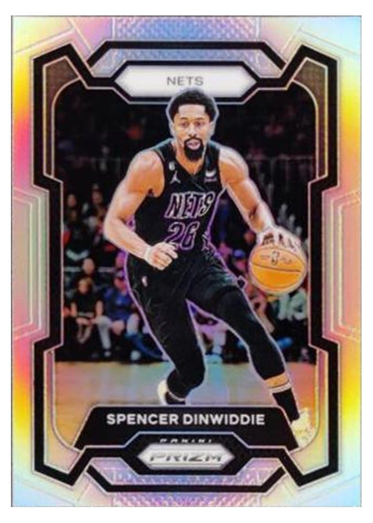 2023-24 Panini Prizm Base Set Spencer Dinwiddie #84 card