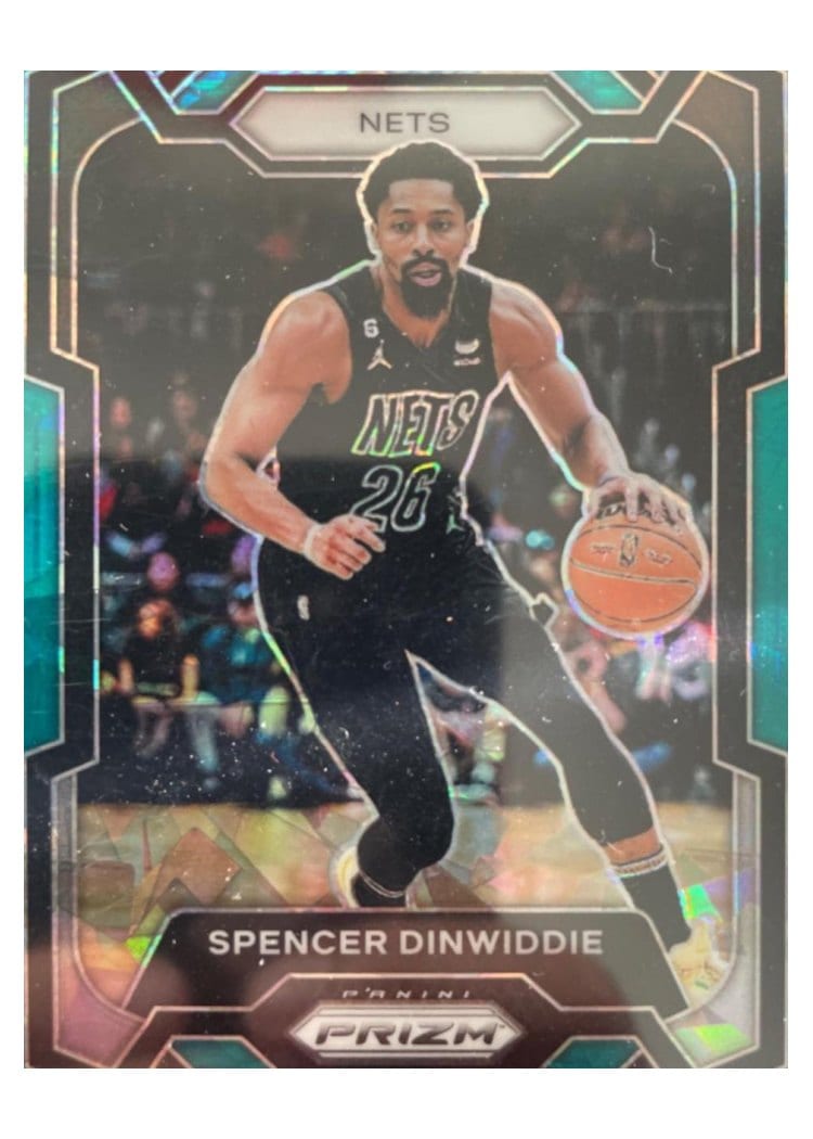 2023-24 Panini Prizm Base Set Spencer Dinwiddie #84 card