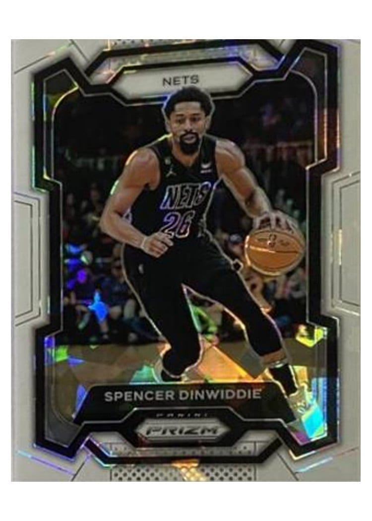 2023-24 Panini Prizm Base Set Spencer Dinwiddie #84 card