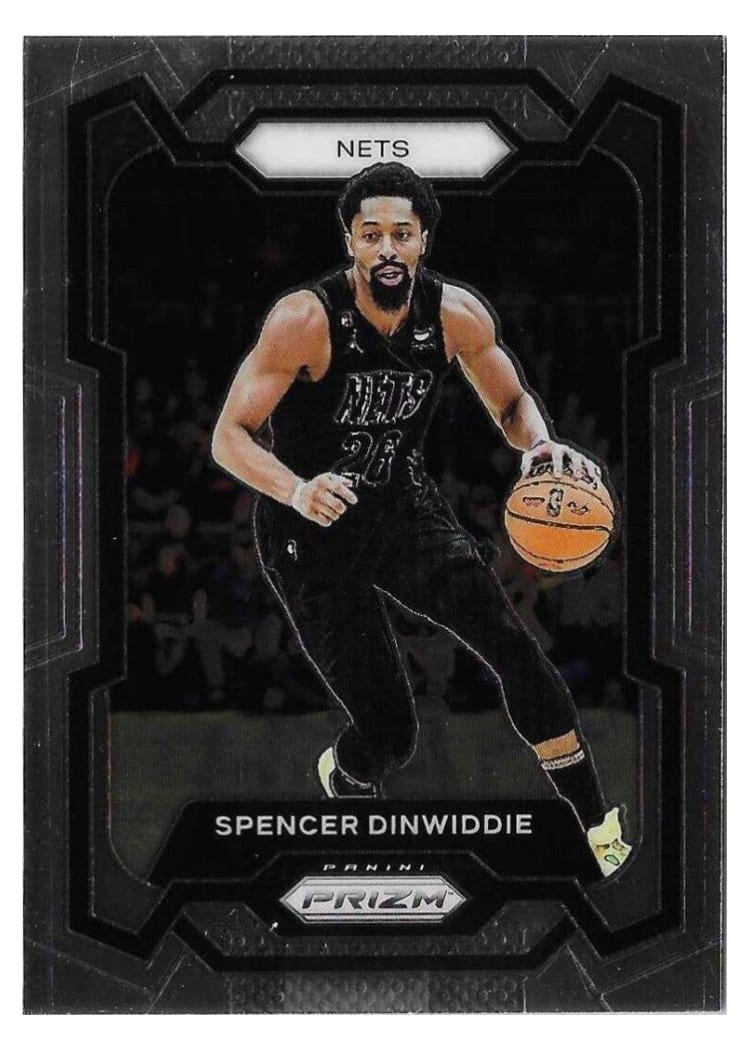 2023-24 Panini Prizm Base Set Spencer Dinwiddie #84 card