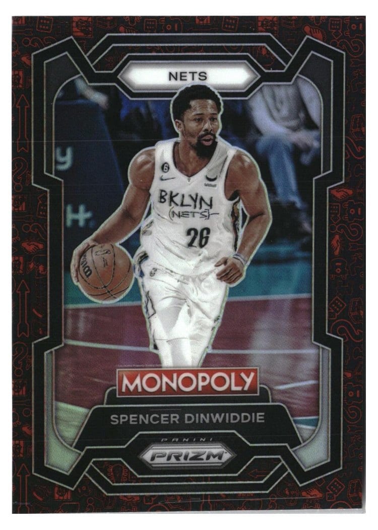 2023-24 Panini Prizm Monopoly Base Set Spencer Dinwiddie #11 card