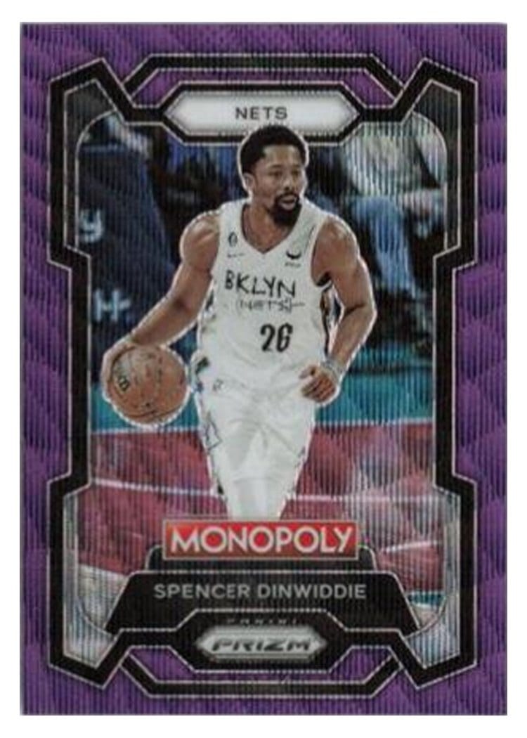 2023-24 Panini Prizm Monopoly Base Set Spencer Dinwiddie #11 card