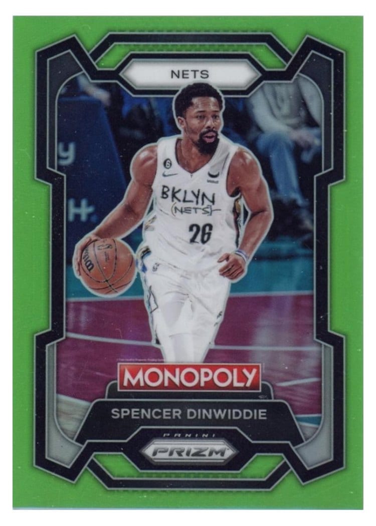 2023-24 Panini Prizm Monopoly Base Set Spencer Dinwiddie #11 card