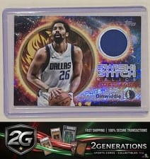 2025-26 Topps Swish and Stitch Relics Spencer Dinwiddie #SST-SD card