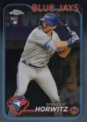 2024 Topps Chrome Base Set Spencer Horwitz #26 card