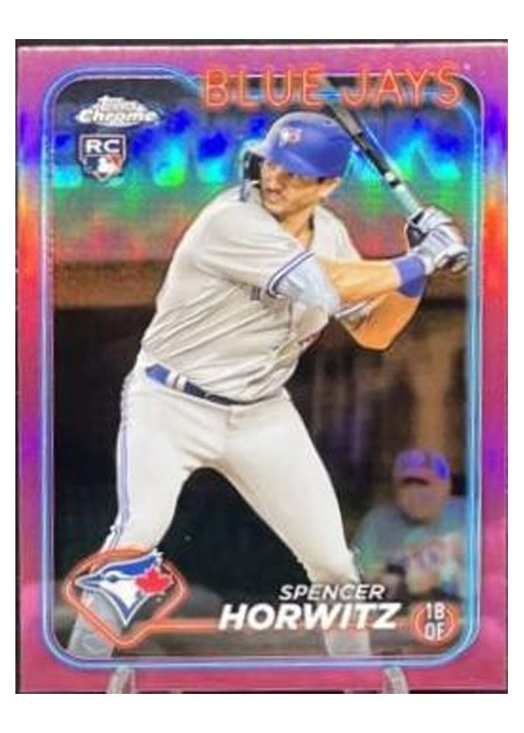2024 Topps Chrome Base Set Spencer Horwitz #26 card