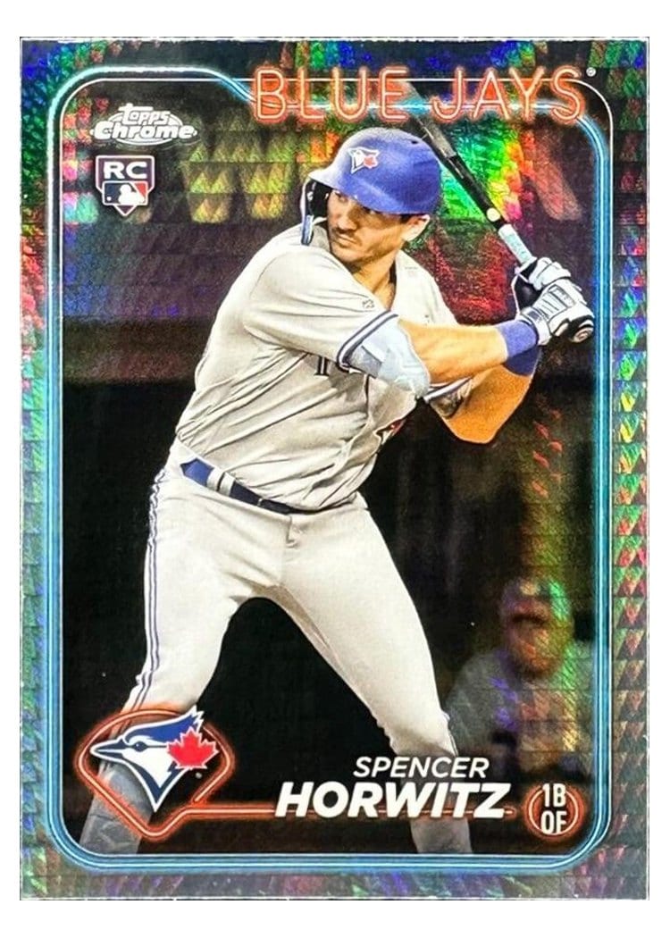 2024 Topps Chrome Base Set Spencer Horwitz #26 card