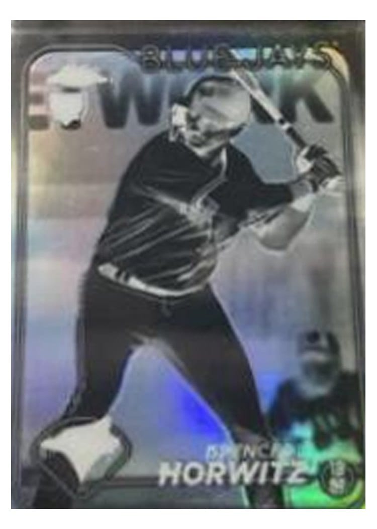 2024 Topps Chrome Base Set Spencer Horwitz #26 card