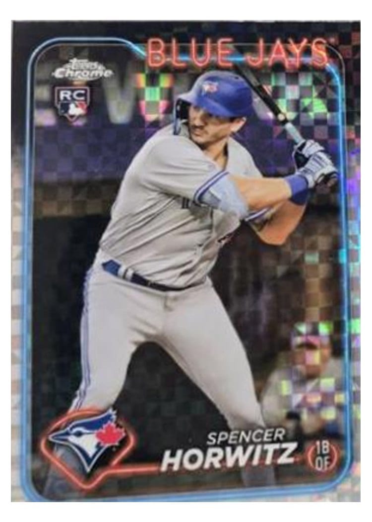 2024 Topps Chrome Base Set Spencer Horwitz #26 card