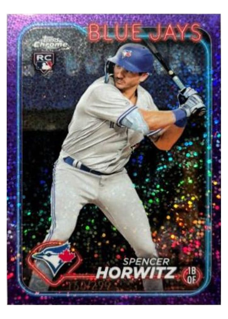 2024 Topps Chrome Base Set Spencer Horwitz #26 card