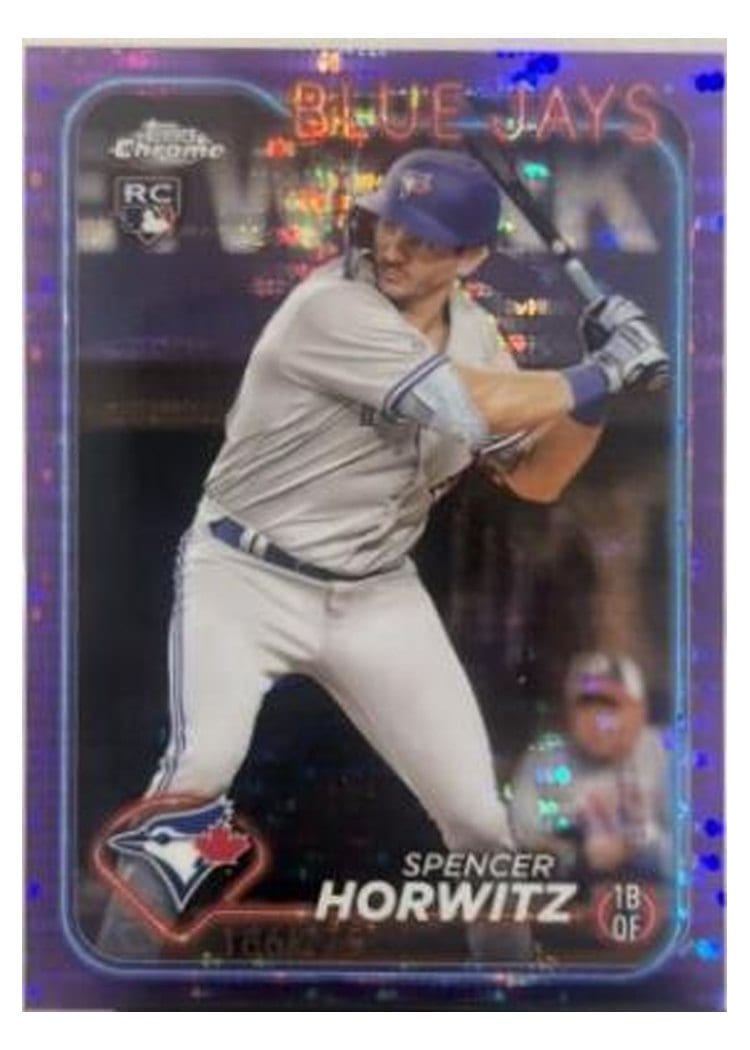 2024 Topps Chrome Base Set Spencer Horwitz #26 card