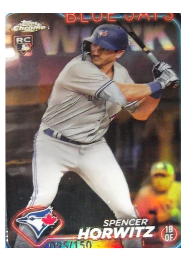 2024 Topps Chrome Base Set Spencer Horwitz #26 card