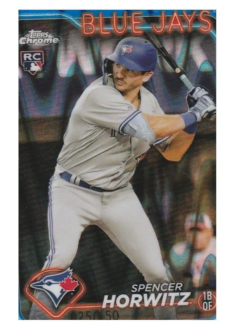 2024 Topps Chrome Base Set Spencer Horwitz #26 card