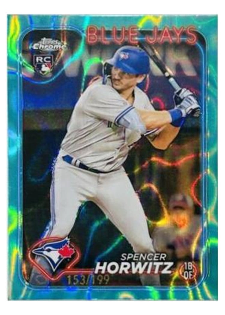 2024 Topps Chrome Base Set Spencer Horwitz #26 card