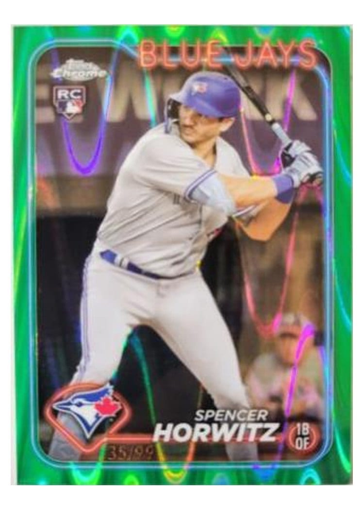 2024 Topps Chrome Base Set Spencer Horwitz #26 card