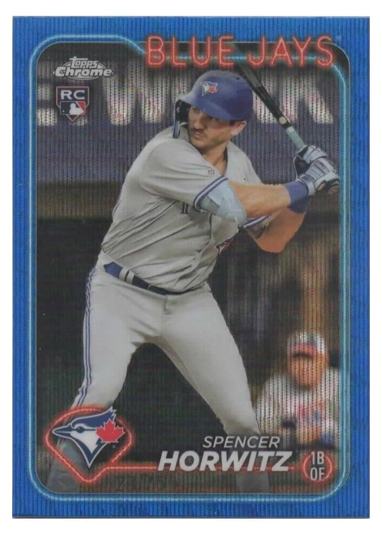 2024 Topps Chrome Base Set Spencer Horwitz #26 card