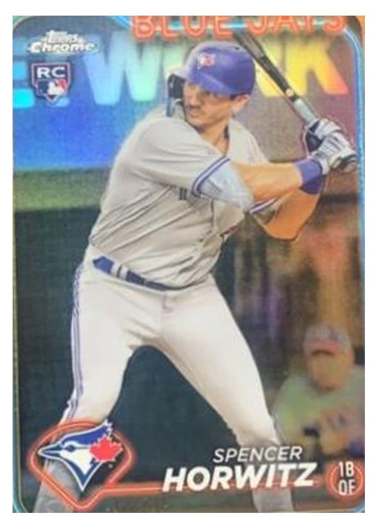 2024 Topps Chrome Base Set Spencer Horwitz #26 card