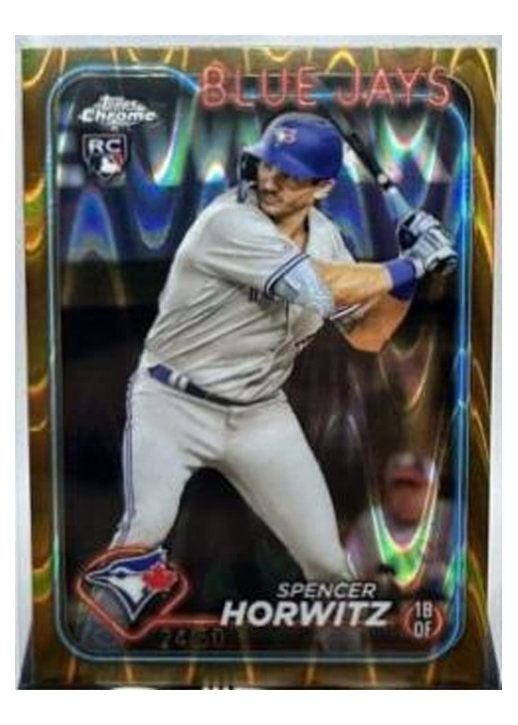 2024 Topps Chrome Base Set Spencer Horwitz #26 card