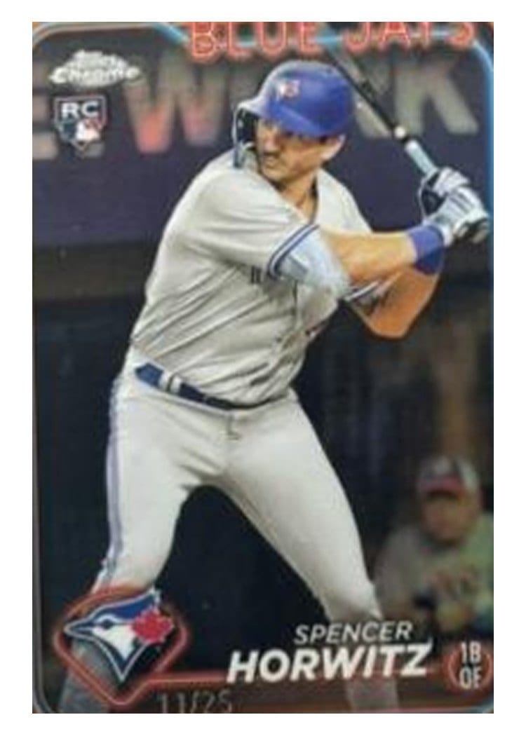 2024 Topps Chrome Base Set Spencer Horwitz #26 card