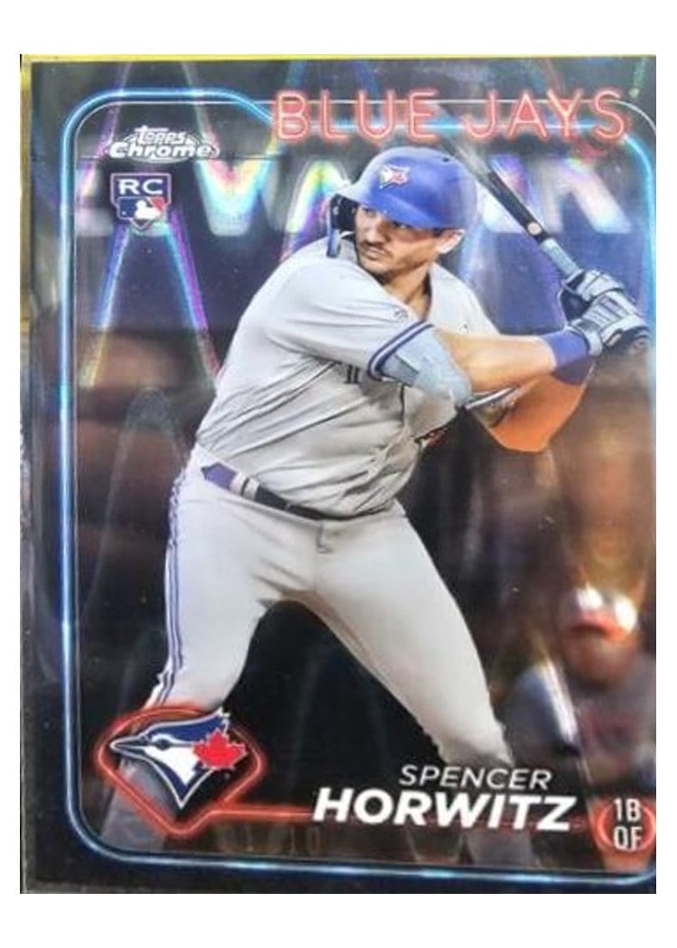 2024 Topps Chrome Base Set Spencer Horwitz #26 card
