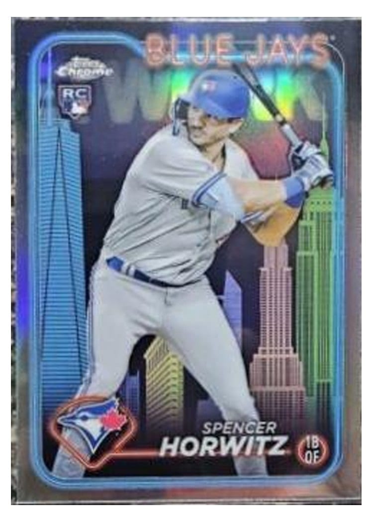 2024 Topps Chrome Base Set Spencer Horwitz #26 card
