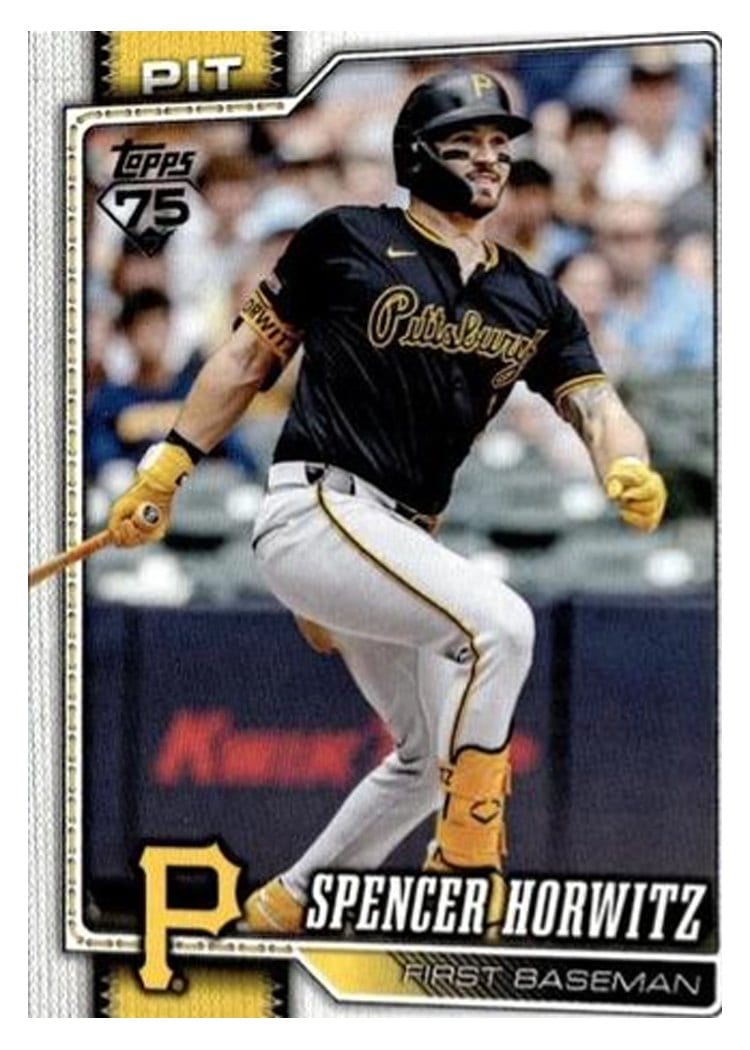 2026 Topps Base Set Spencer Horwitz #77 card