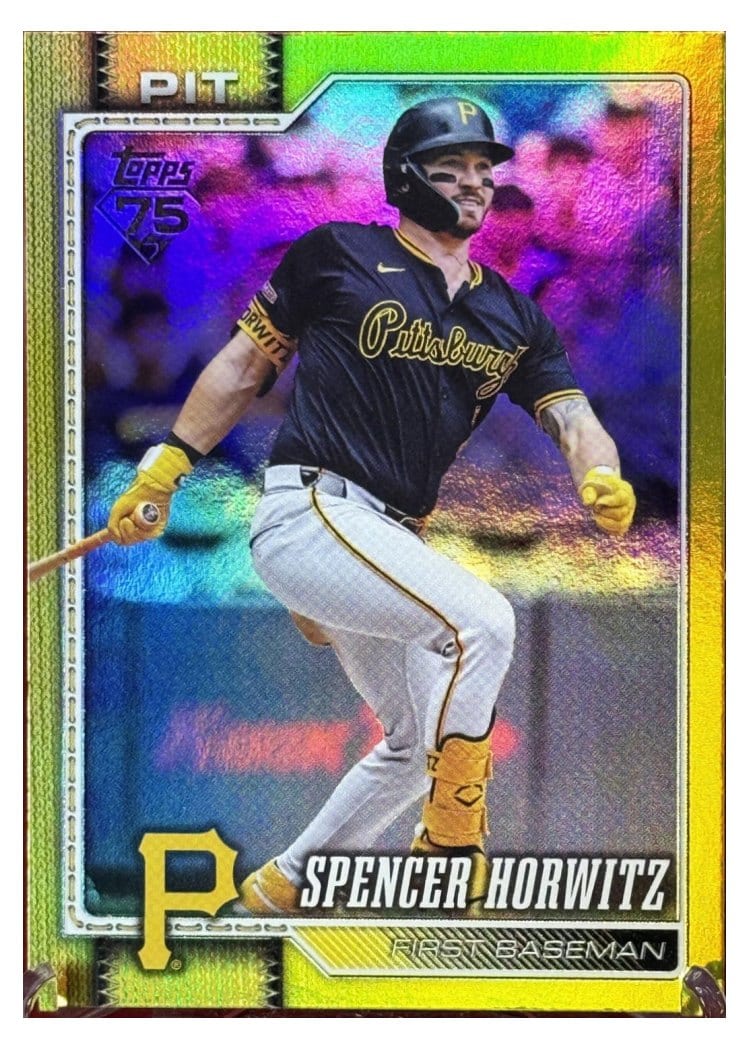 2026 Topps Base Set Spencer Horwitz #77 card
