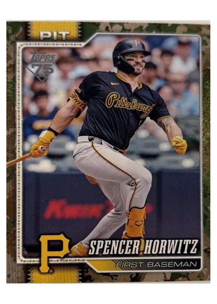 2026 Topps Base Set Spencer Horwitz #77 card