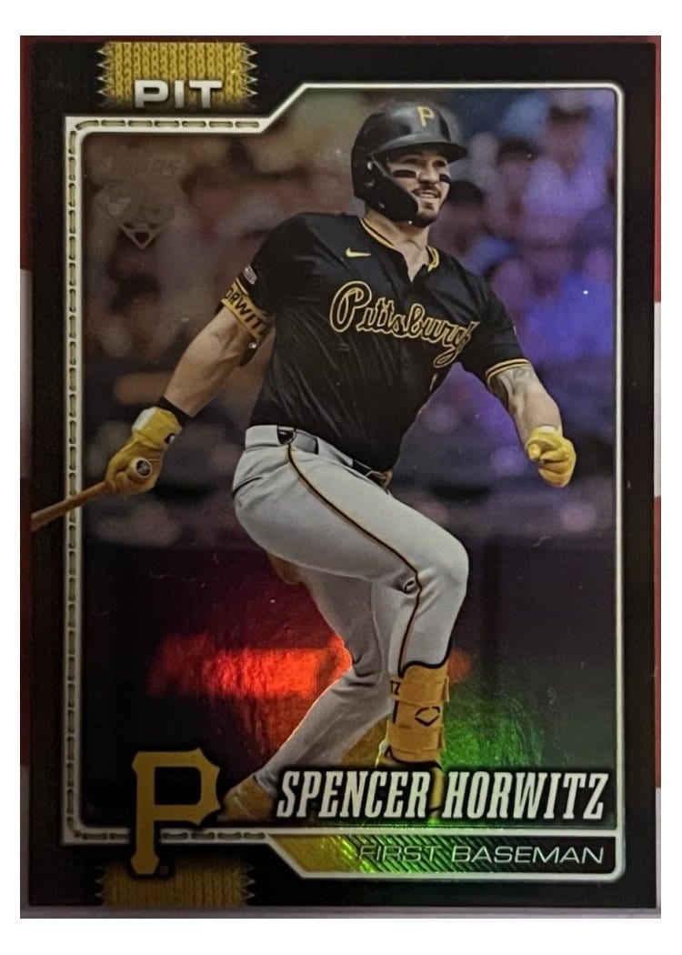 2026 Topps Base Set Spencer Horwitz #77 card