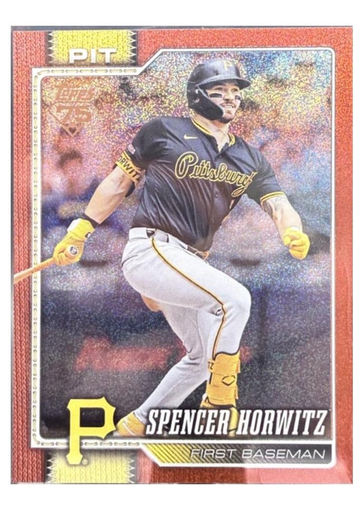 2026 Topps Base Set Spencer Horwitz #77 card