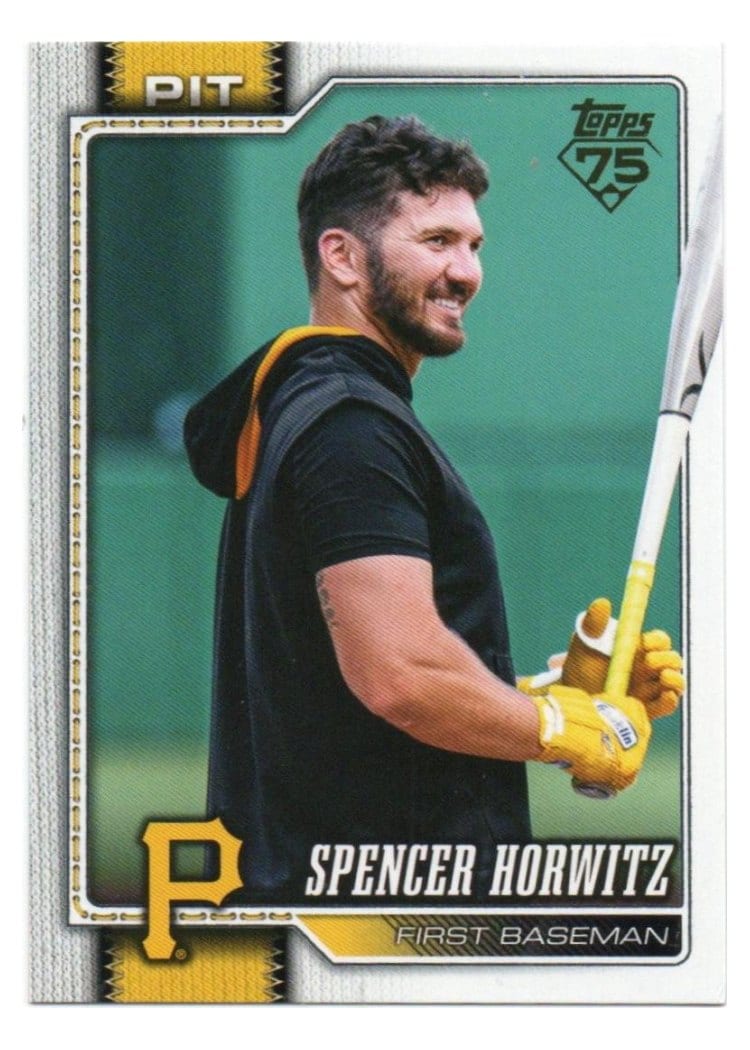2026 Topps Base Set Spencer Horwitz #77 card