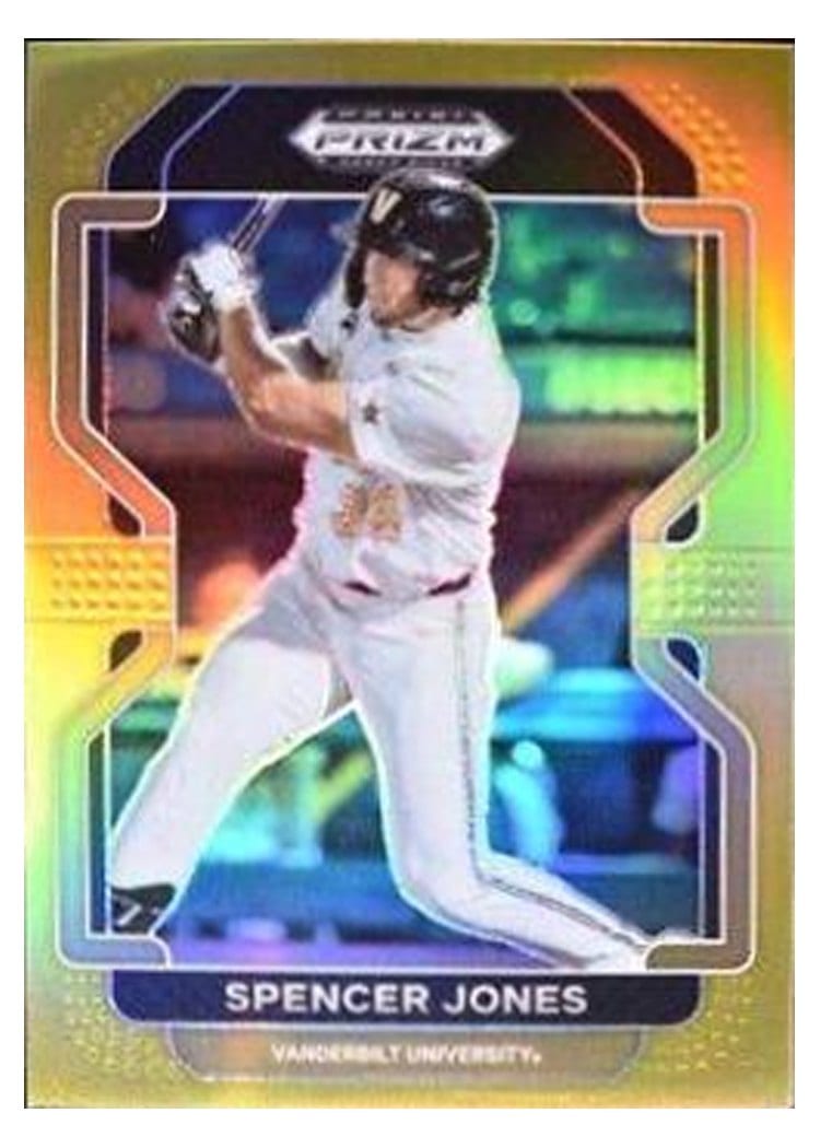 2022 Panini Prizm Draft Picks Spencer Jones Gold #PDP25