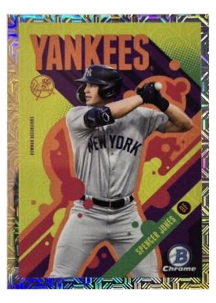 2024 Bowman Chrome Ascensions Spencer Jones #BA-25 card