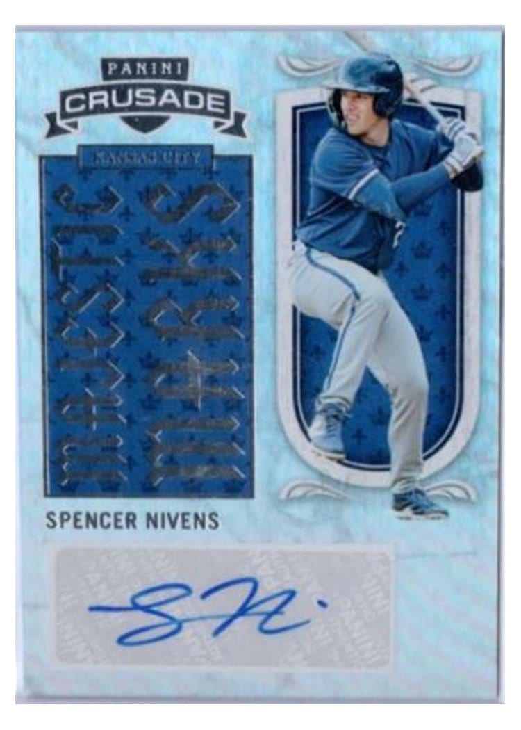 2025 Panini Crusade Majestic Marks Spencer Nivens #8 card