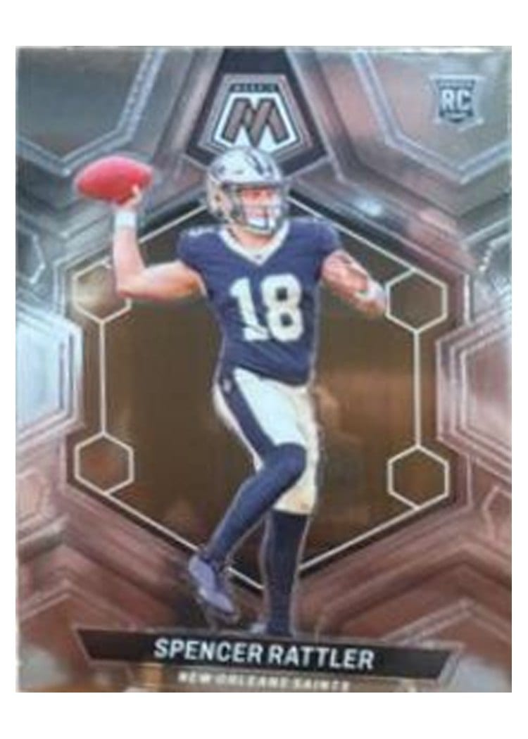 2024 Panini Mosaic Base Set Spencer Rattler #393 card