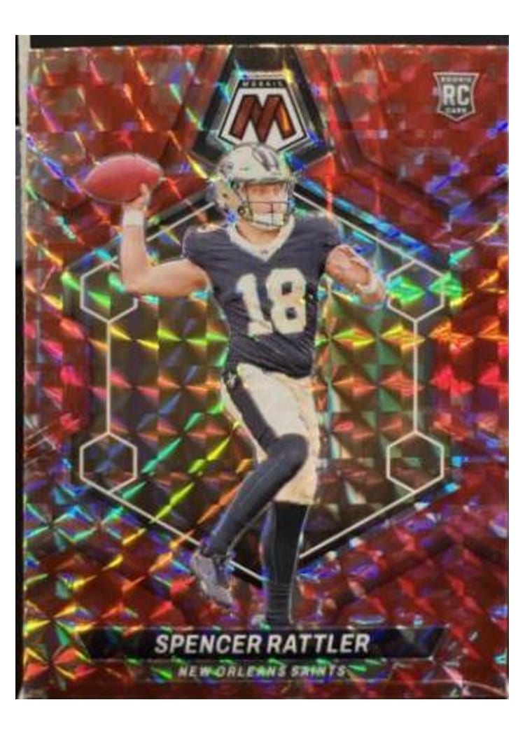 2024 Panini Mosaic Base Set Spencer Rattler #393 card