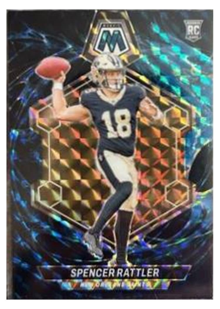 2024 Panini Mosaic Base Set Spencer Rattler #393 card