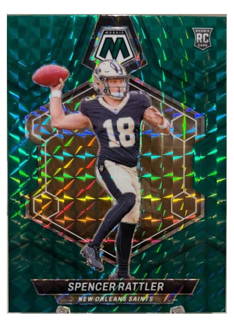 2024 Panini Mosaic Base Set Spencer Rattler #393 card