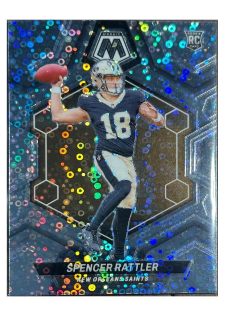 2024 Panini Mosaic Base Set Spencer Rattler #393 card