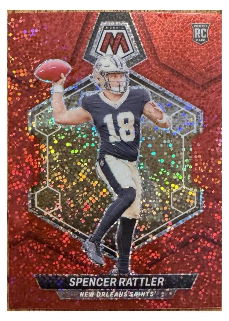2024 Panini Mosaic Base Set Spencer Rattler #393 card