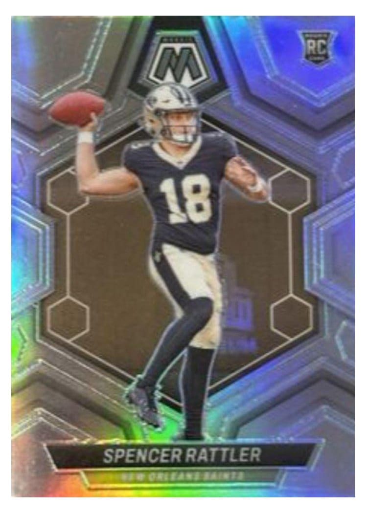2024 Panini Mosaic Base Set Spencer Rattler #393 card