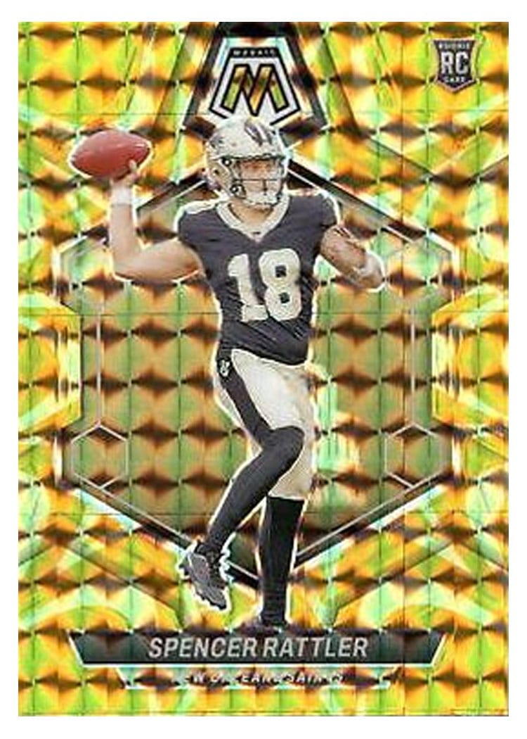 2024 Panini Mosaic Base Set Spencer Rattler #393 card