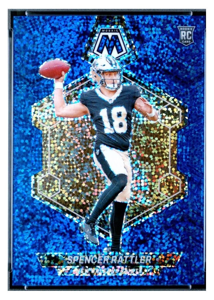 2024 Panini Mosaic Base Set Spencer Rattler #393 card
